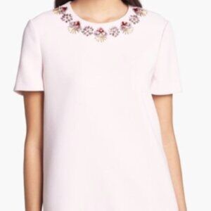 Kate Spade New York Pink Short Sleeve Jewel Size 6 NWOT